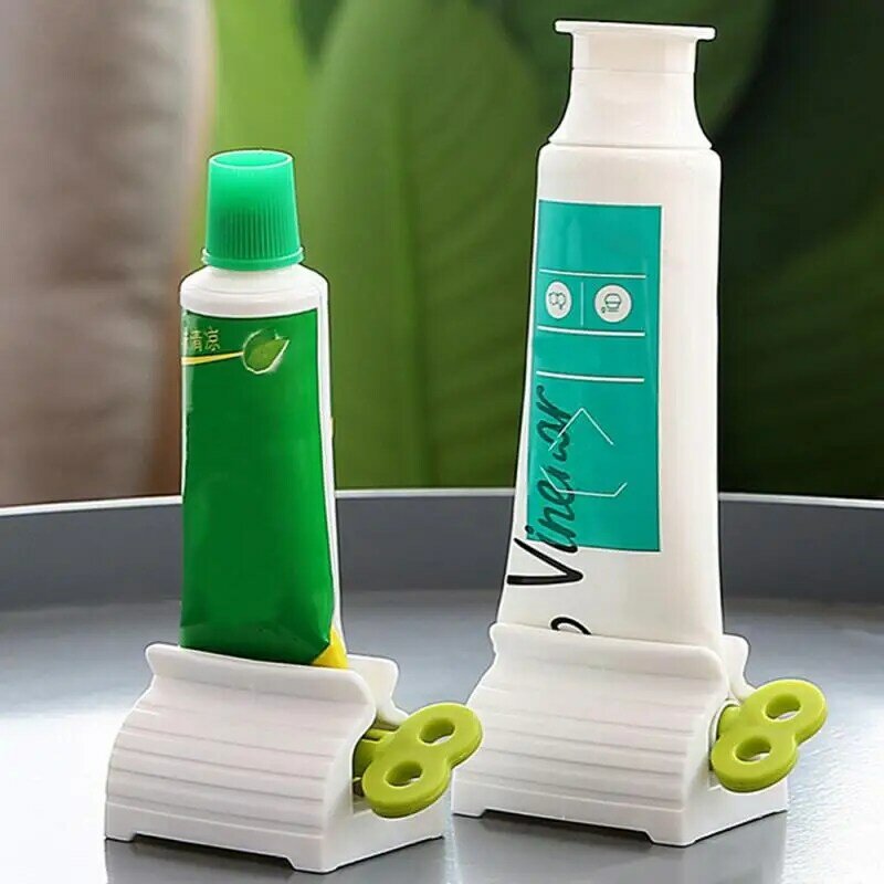 Exprimidor de tubo de pasta de dientes multifuncional, prensa Manual de 1 a 5 piezas, limpiador Facial con Clip, para Baño