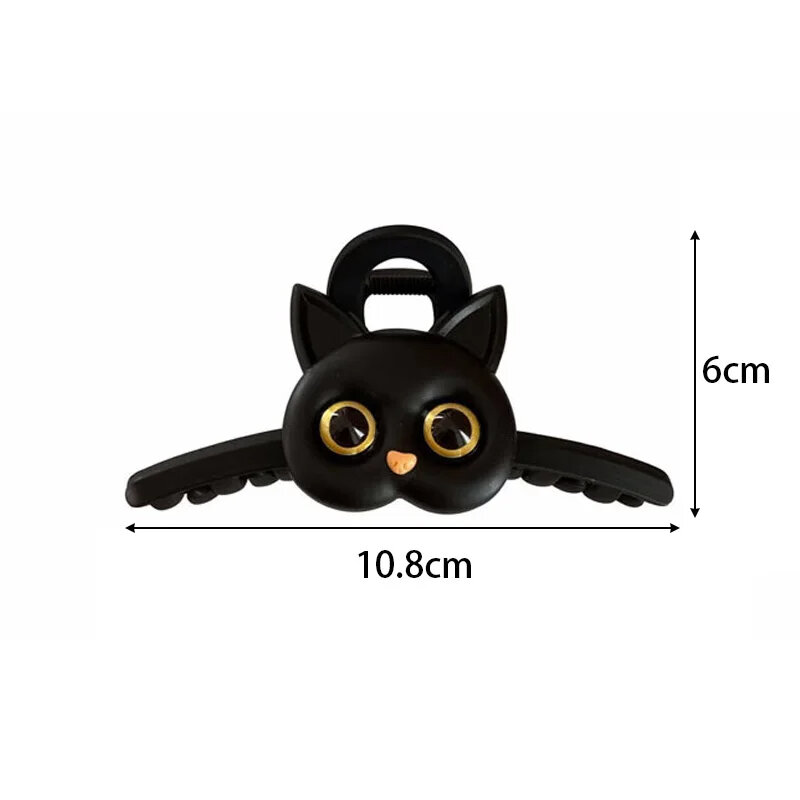 Cute Cat Hair Clips for Women Acrylic Shark Claw Clip Personality Animal Hairpins Girls Y2K Funny Hair Accessories Headwear Gift
