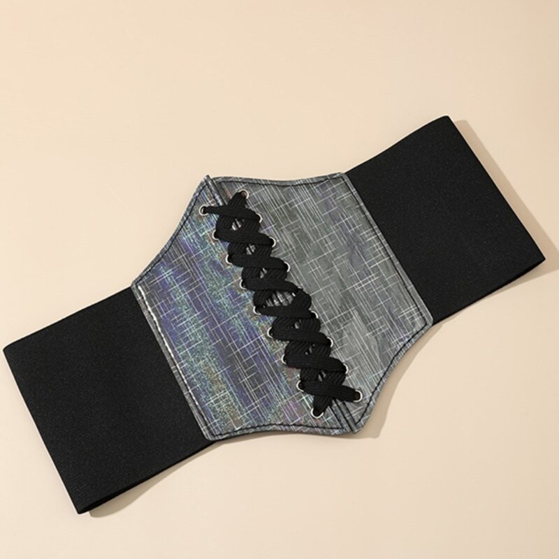 Сексуальный женский корсет с регулируемой веревкой для женщин с принтом, обертывание для похудения