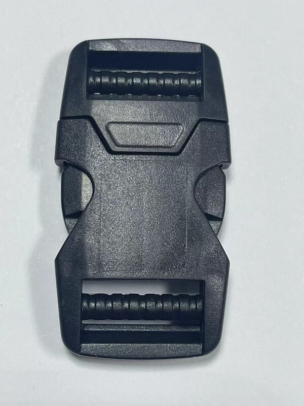 2,5 cm seitliche Entriegelung schnalle-25mm ALR25-BLACK jacken, Rucksäcke, Taschen