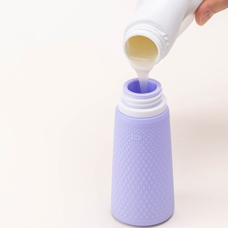 Hi Squeeze-Récipient en silicone illable pour tous les jours, gel douche multifonctionnel, bouteille de gratitude, voyage, 90ml, nouveau