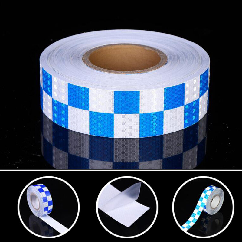 Reflective Tape Safety Caution Warning Reflective Adhesive Tape Sticker For Motorcycle Bicycle Car Styling