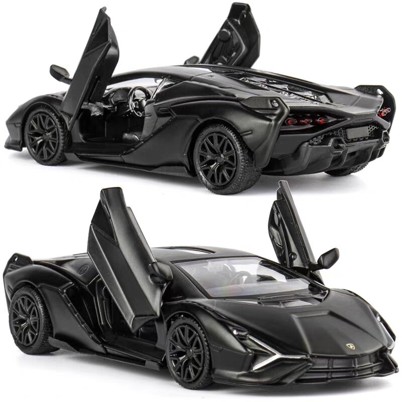 Модель автомобиля из металлического сплава, 5 дюймов, матовая черная серия, транспортер T1 F150 GTR G63, имитация литого и игрушечного автомобиля RMZ city 1:36