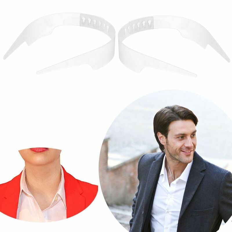 Adjustable Shirt Collar Support Shaper Collar Stays Bundle Kit Collar Stays Clothes Accessory Slick