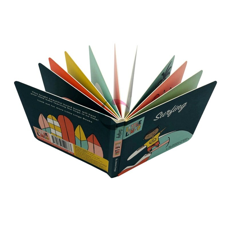 Op Maat Gemaakte Matte Laminering Kinderbord Boek Afdrukken Op Aanvraag