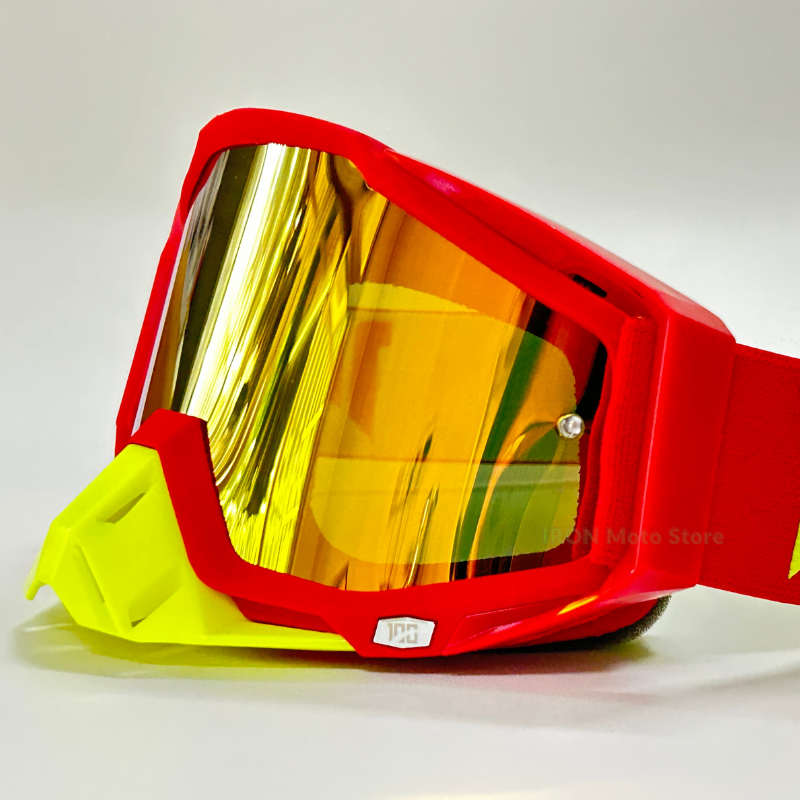 Męskie gogle motocrossowe soczewki HD motocyklowe okulary przeciwmgielne okulary jeździeckie damskie Moto MX MTB okulary przeciwsłoneczne akcesoria do rowerów terenowych