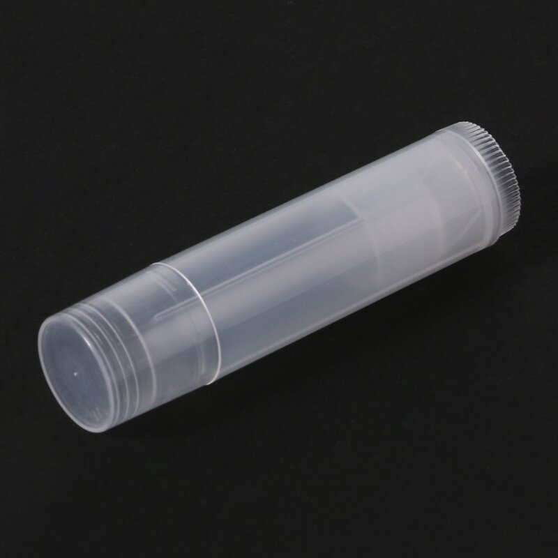 D0AB 1pc Empty Clear LIP BALM Tubes Containers Transparent Lipstick
