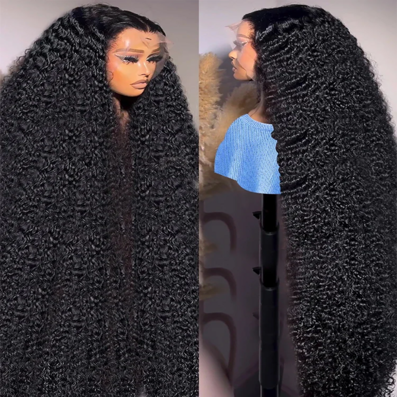 30 40 Zoll tiefe Welle 13x6 13x4 Spitze vorne Echthaar Perücke Remy Curl volle Spitze Frontal Perücke Echthaar für Frauen