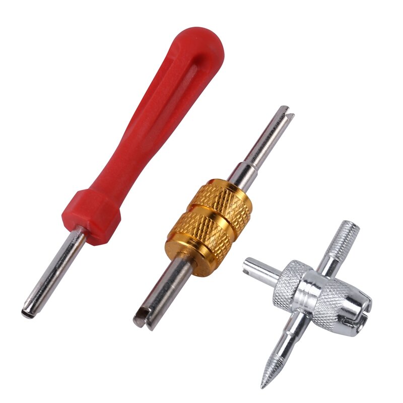 Car Tyre Valve Repair Tool Kit Motorcycles Installation Tools Electric Vehicles Accessoires Tyre Valve Core Remover