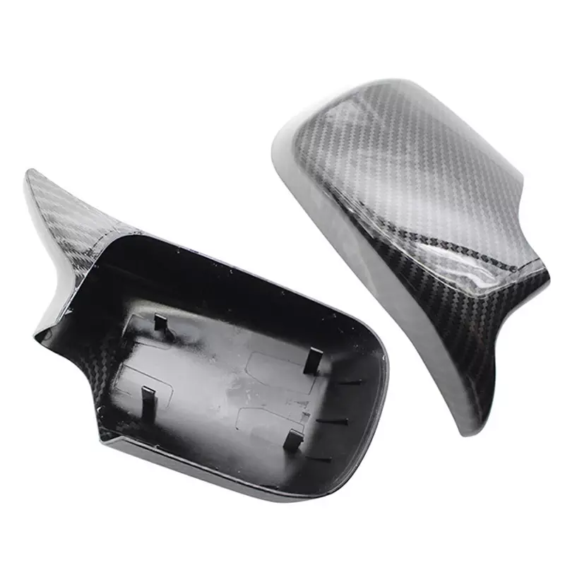 For BMW 3-Series E46 1998-2005 Rearview Mirror Caps Car Wing Mirror Cover Mirror Shell Replacement
