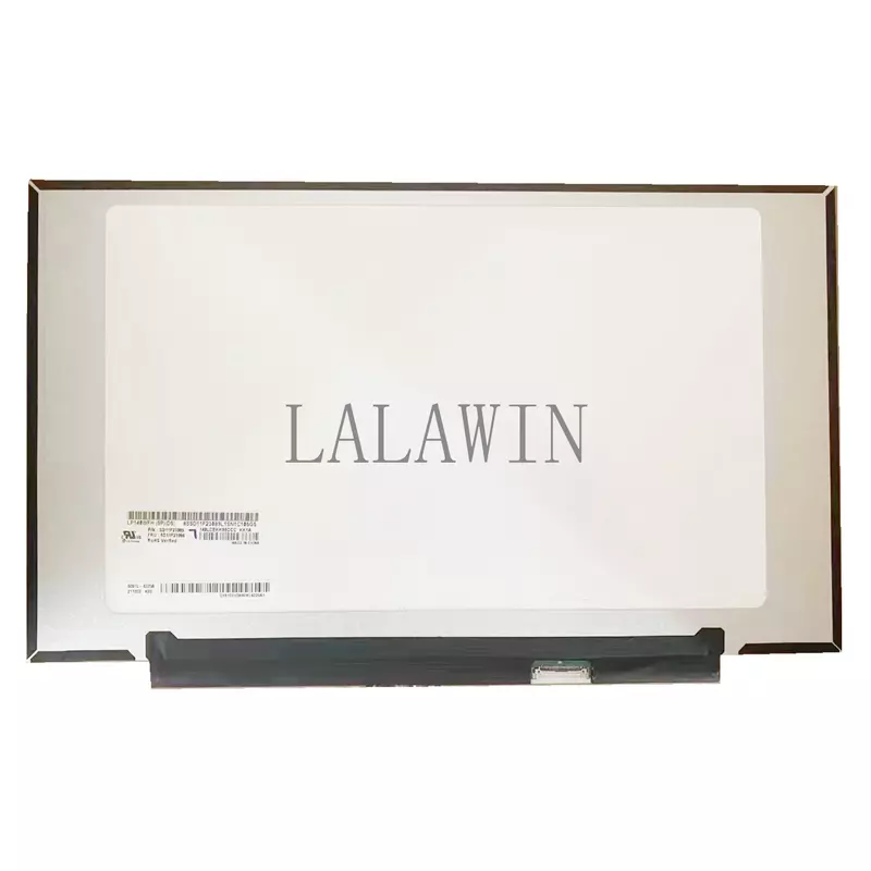 LP140WFH SPD5 layar LCD Laptop, Panel pengganti tampilan IPS 1920 × 1080 eDP 14"