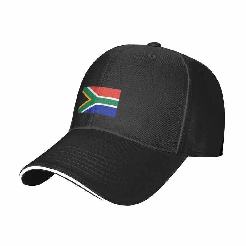 남녀공용 남아공 국기 야구 모자, 레이브 하이킹 모자, 패션 비치 블랙 트럭 운전사 모자