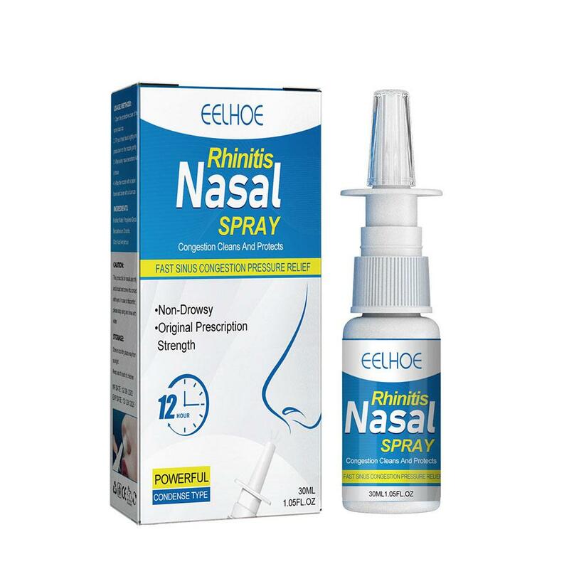 Spray Nasal Pure Herb para Rinite, Rinite Médica, Extrato, Tratamento para Rinite e Sinusite, 30ml