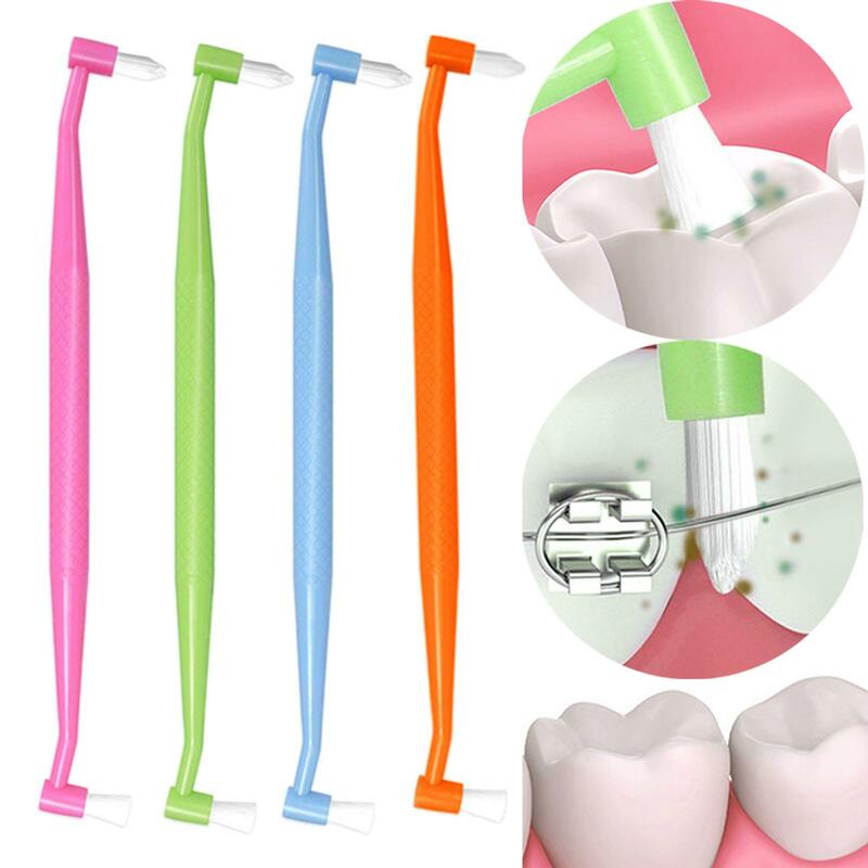 Dual Sided Cat Toothbrush Pet Cleaning Tool for Small Medium