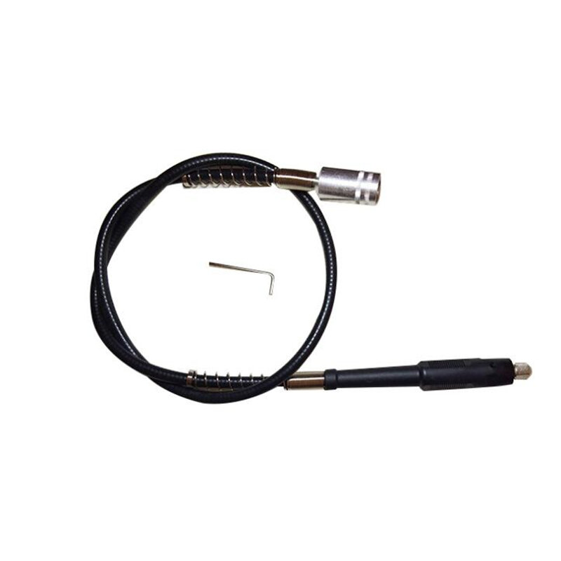 Gerinda bor elektrik fleksibel kabel 107cm 42 ", poros ekstensi fleksibel + kunci L untuk alat listrik Dremel, aksesori Gerinda