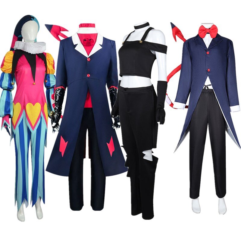 Boss Fizzarolli Cosplay Costume Adult Men Women Clown Fantasy Clothes Hat Outfits Halloween Carnival Party Suit