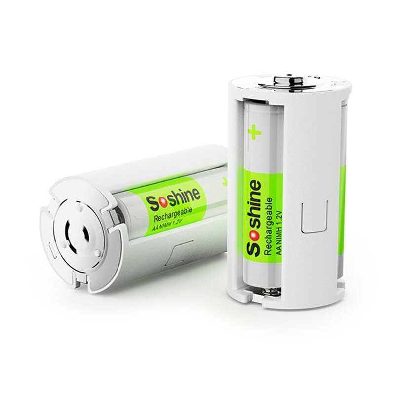 Adattatore convertitore batteria da 3 AA a D di alta qualità fai da te 3 custodie portabatterie da AA a D per stufe a Gas giocattoli radio