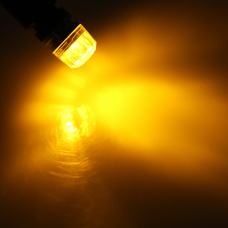 1 шт., желтая автомобильная лампа на крышу T10 W5W, лампа для номерного знака, 2 излучателя, 5630 SMD светодиодный 194 259 2525 A119