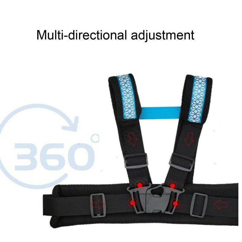 Adjustable Children Motorcycle Safety Harness,Kids Motorcycle Safety Belt with Reflective Strip Keep Safe In the Dark