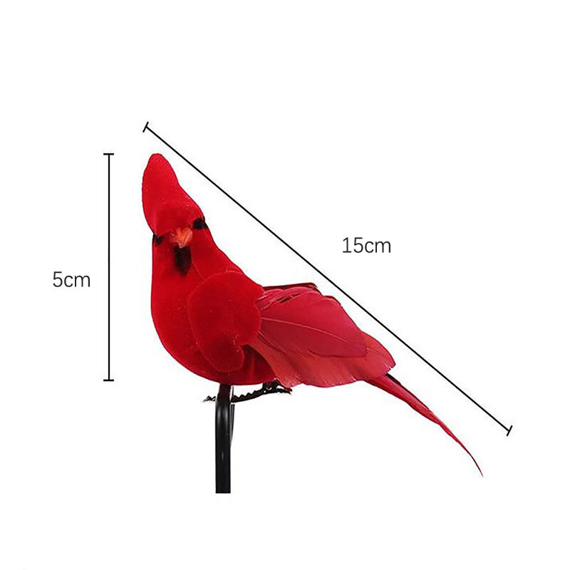 1 szt. Urocza kreatywna pianka sztuczne papugi praktyczna imitacja Model ptaka piękna do domowego świąteczna dekoracja ogrodowego