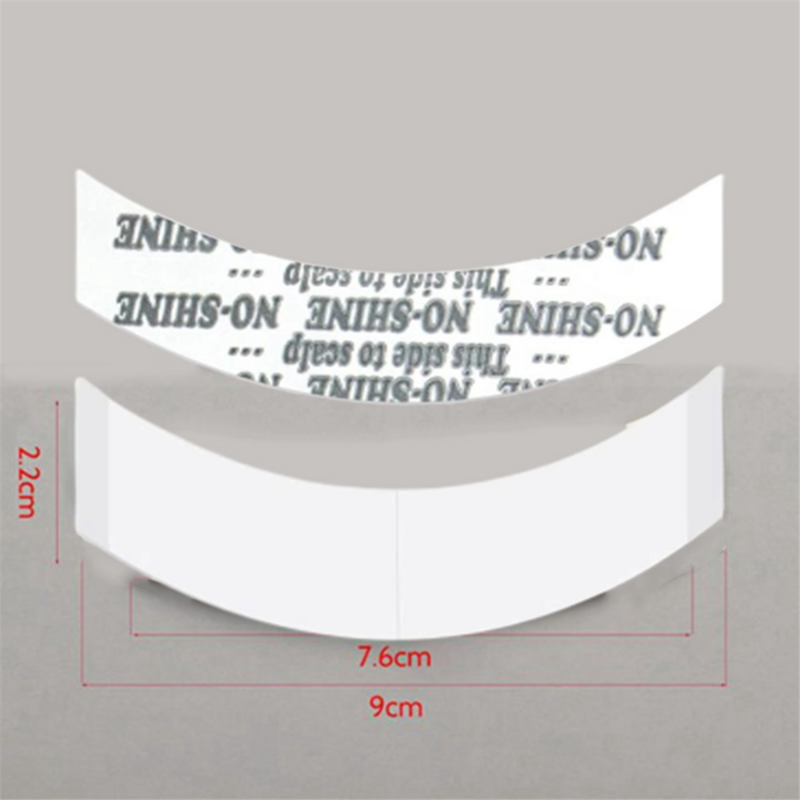 108 Stk/partij No-Shine Pruik Tape Dubbele Zelfklevende Verlenging Haartape Strips Waterdicht Voor Toupet/Kant Pruiken Film