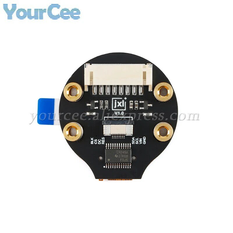 1.28 inch TFT Screen Display Module 1.28" IPS Round Colorful LCD Board 240x240 SPI 240*240