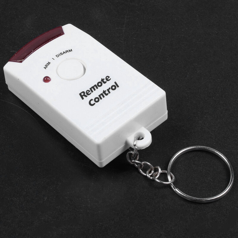 Sistem Alarm keamanan rumah detektor nirkabel + 2x pengendali jarak jauh Pir Sensor gerak inframerah Alarm Monitor Alarm nirkabel