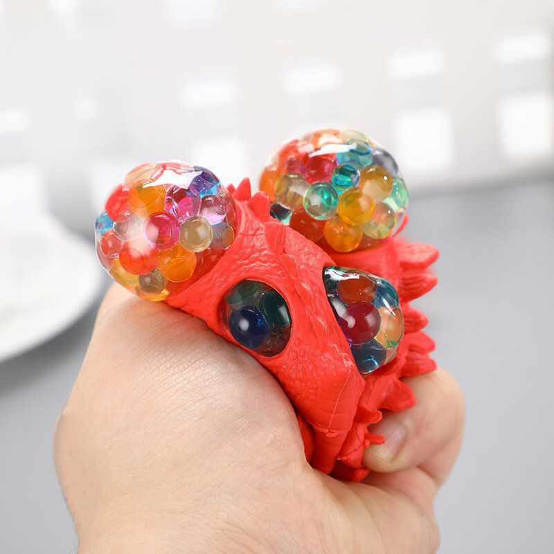 Dinosaurier Modell Trauben bälle Stress abbau Hand Ball sensorischen Spaß Squeeze Dekompression Spielzeug Quetsch ball
