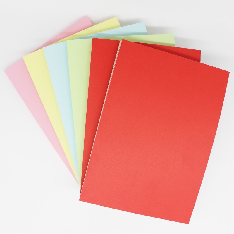 Multicolor Papier 80g A4 Farbige Kopierpapier 70g Kopierer Papier 100 Blätter Origami Papier