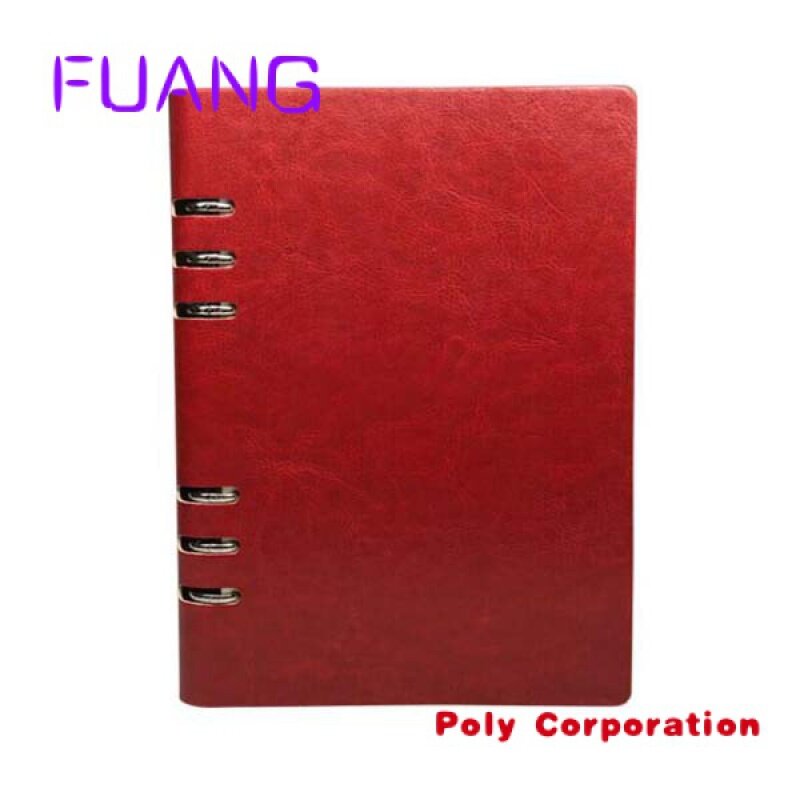 Custom  Executive diary hardcover book personalized diary with 6ring binder a5 notebook