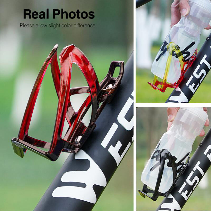 Bicycle Bottle Cages MTB Road Bicycle Water Bottle Holder Colorful Lightweight Cycling Bottle Bracket Bicycle Accessory