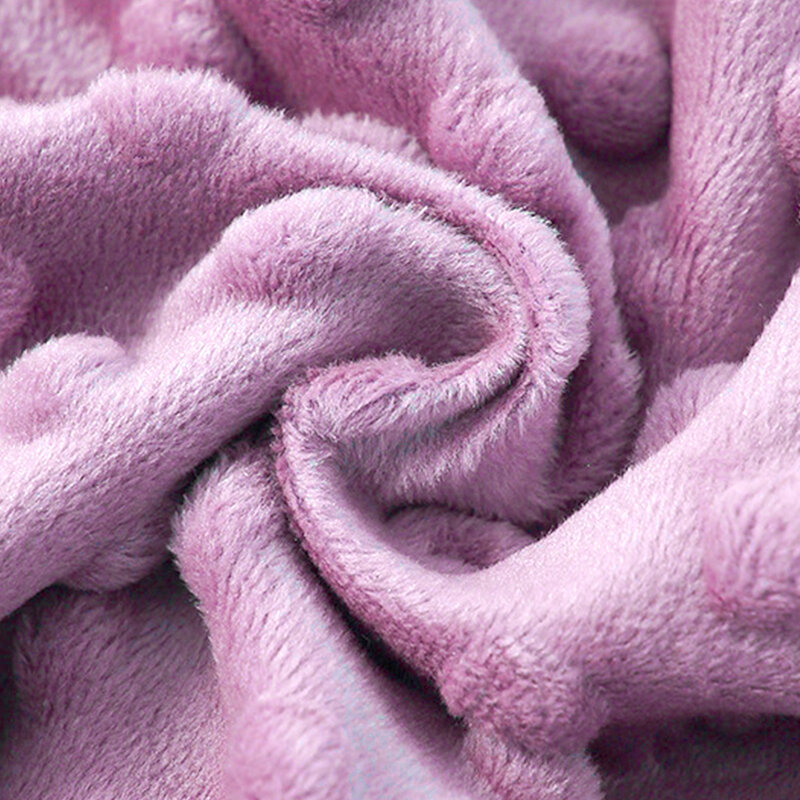 Baby Decke & Windeln Neugeborenen Thermische Weiche Fleece Decke Winter Solide Bettwäsche Set Baumwolle Quilt Infant Bettwäsche Swaddle Wrap
