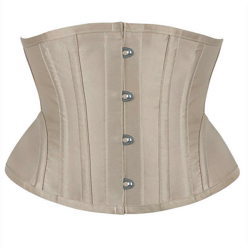 Western Court-corsé gótico Retro para mujer, Ceñidor de cintura externo y soporte de pecho con cinturón recortador Stap, body moldeador