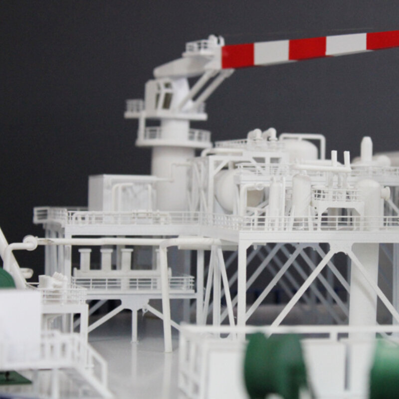 Sevan650-Offshore Oil Drilling Platform, Marine Engineering Model Ship, pré-venda, 50 cm de diâmetro