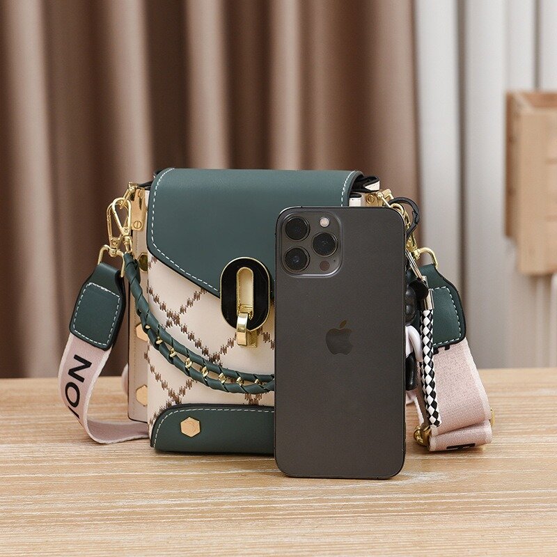 Летняя новая сумка в Корейском стиле простая маленькая квадратная сумка модная универсальная сумка через плечо модная мини-сумка для телефона женская сумка