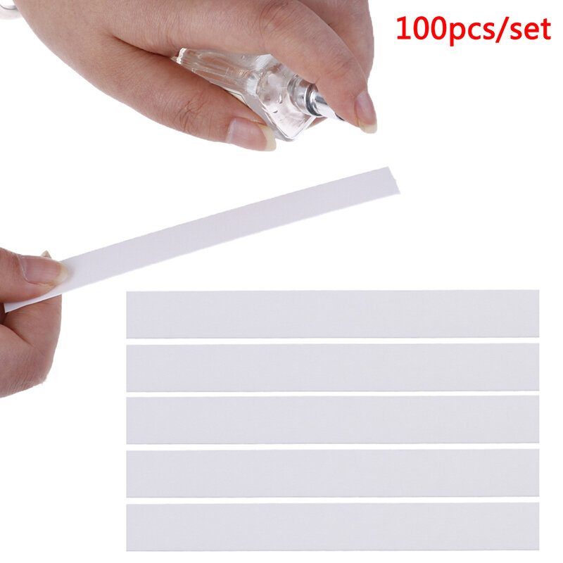 100pcs/lot Aromatherapy Fragrance Perfume Essential Oils Test Tester Paper Strips 130*15mm