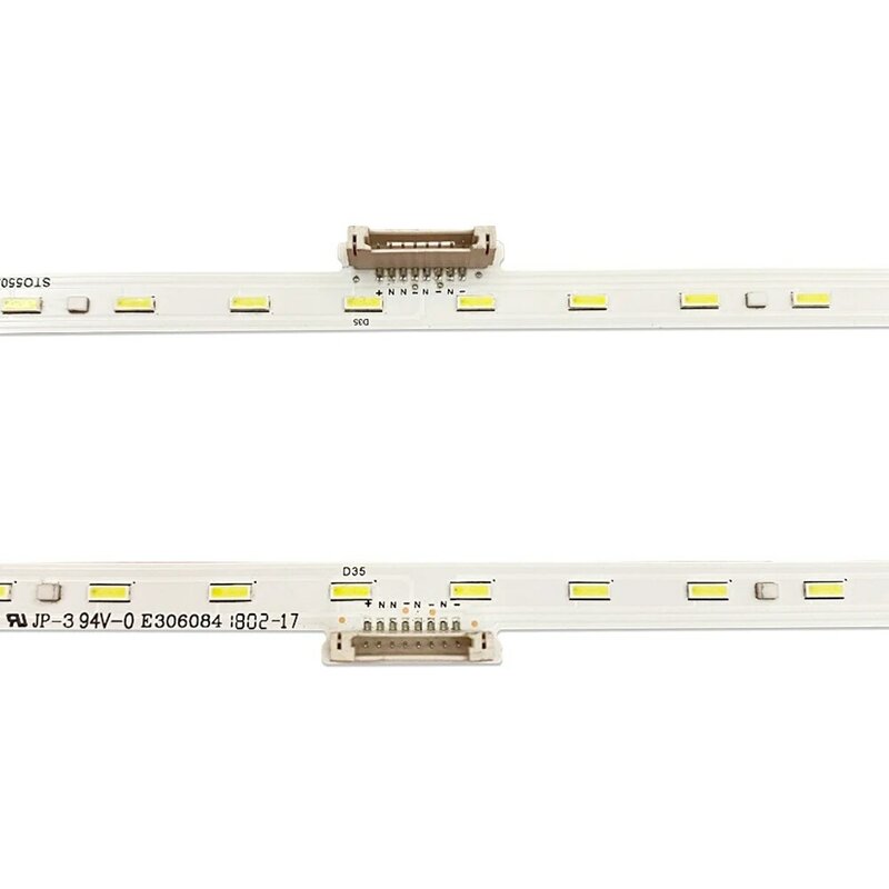 Tira de retroiluminação LED (2) Para SONY kd-55xe7077 KD-55XE8096 XBR-55X800E KD-55XE7005 KD-55XE5896 V55QWSE09 KD-55X700E V550QWME03