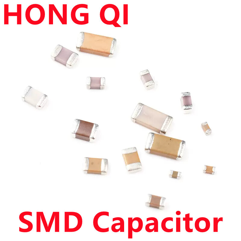 Condensador SMD de 100 piezas, 0402, 0603, 0805, 1206, 10uf, 106, 25V, 50V, X7R, MLCC