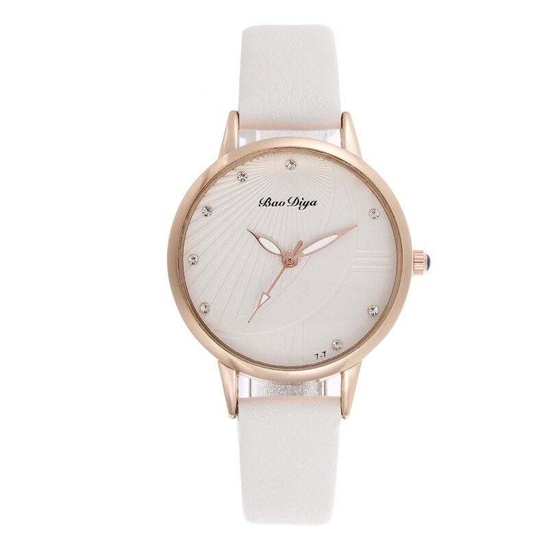 Elegant Simple Design Dial Design Ladies Watches Women Fashion Luxury Dress Watch Casual Woman Quartz Leather Clock