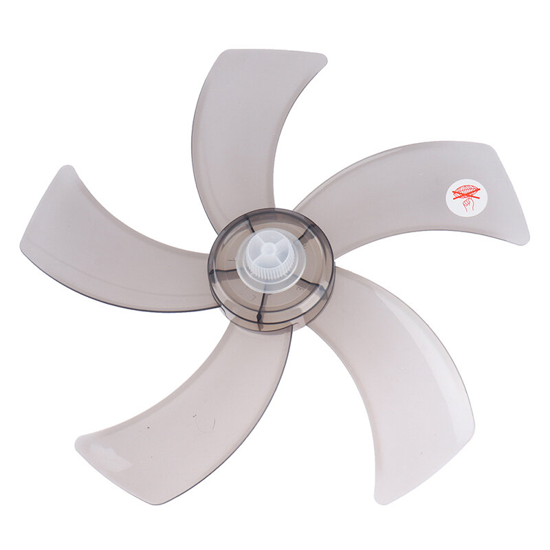 Hot sale 1PC 16 Inch Household Plastic Fan Blade Five Leaves With Nut Cover For Pedestal Fan