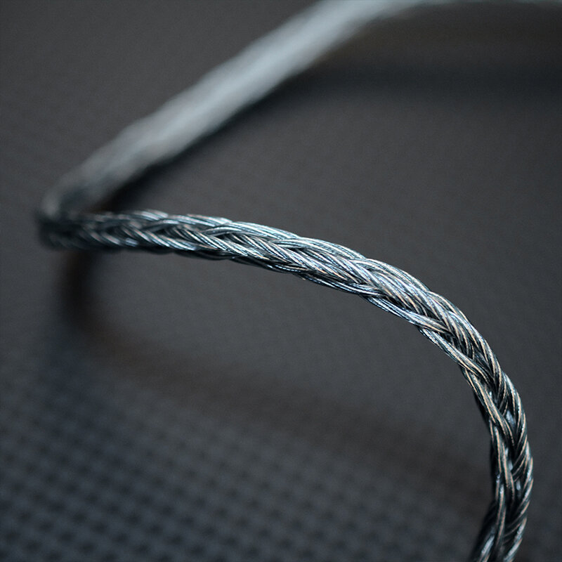 NiceHCK BlueCat 2% posrebrzane kabel do słuchawek ze stopu srebra i miedzi 3.5/2.5/4.4mm MMCX/2Pin dla pryzmatu Kima HEXA LAN zima MK4