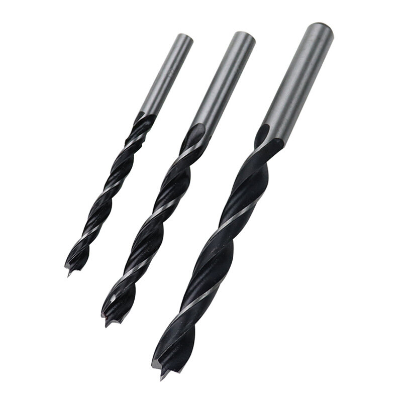 3PCS Woodworking Hole Opener Drill Bit With Limit Ring Set Twist Drill Carpenter Tools Brocas