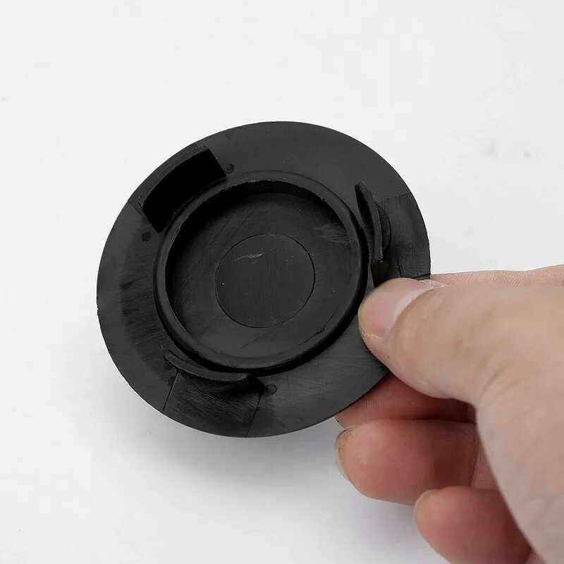 Tapón de anillo para agujero de sombrilla, Juego de tapa de anillo para mesa de jardín y Patio, 2 pulgadas, color negro, estabilizador