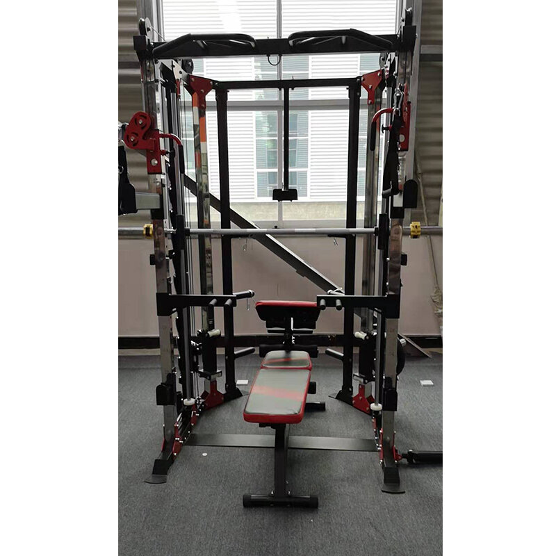 Rumah multifungsi gym dengan mesin smith peralatan Gym mesin smith binaraga