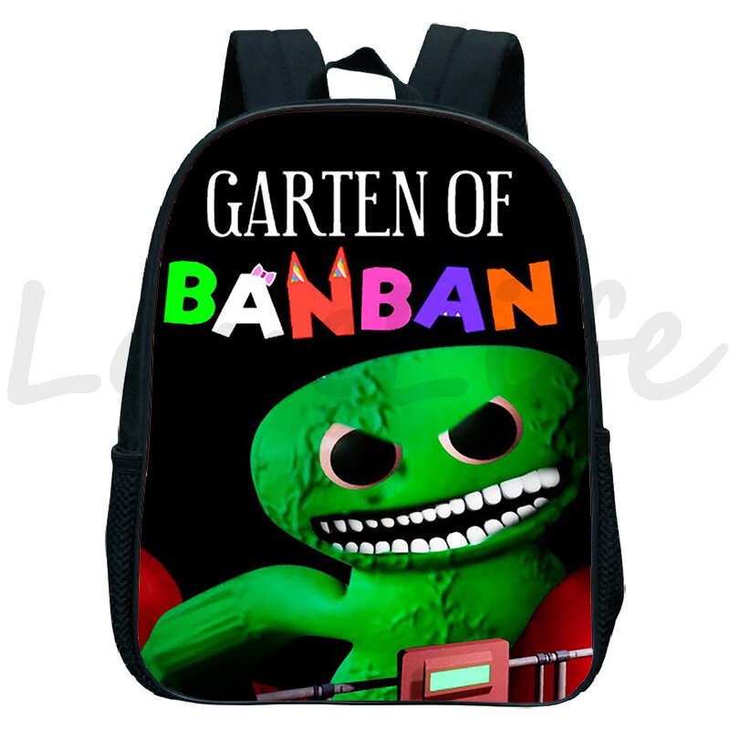 Garten Of Banban mochilas para niños y niñas, mochilas escolares de dibujos animados para jardín de infantes, regalos pequeños, 12 pulgadas