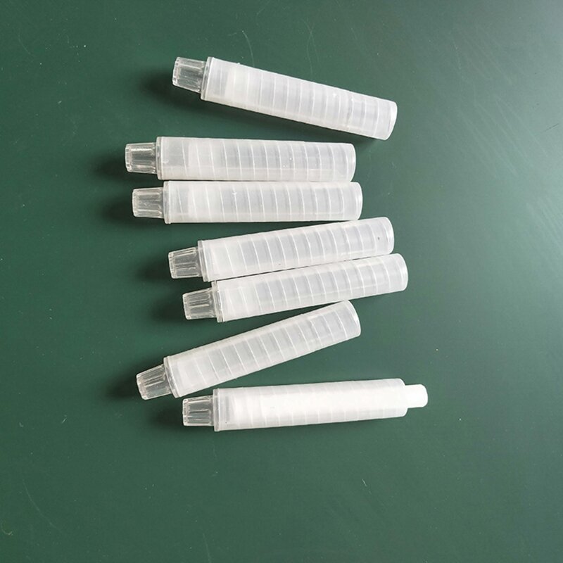 16FB Universal Clear Dustless Chalk Holder Length 3.54'' Diameter 0.59'' for School