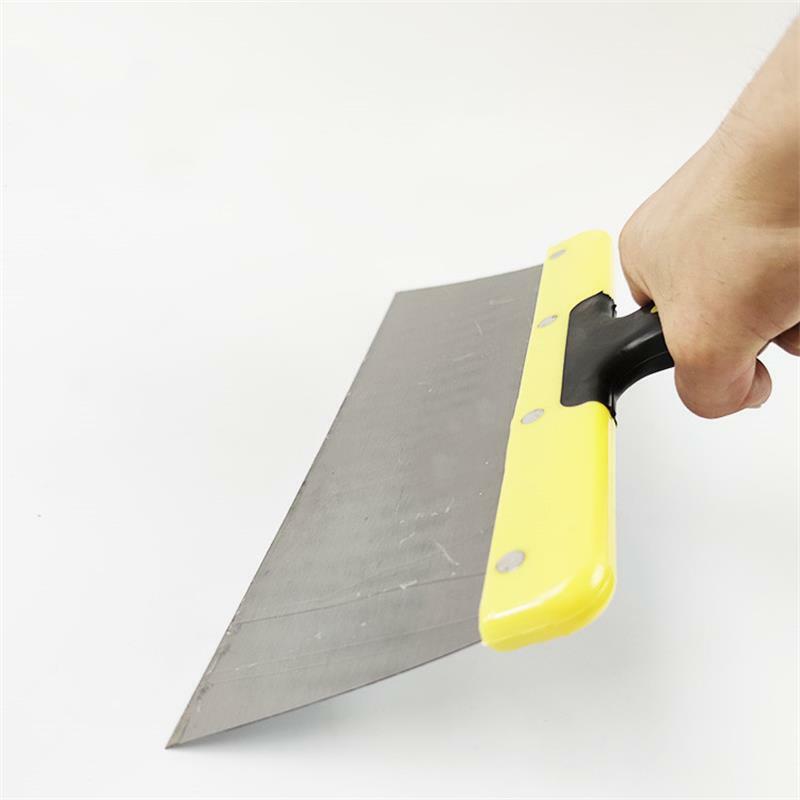 Cuchillo de masilla con mango, raspador especial de pintor, placa de hierro, cuchillo de masilla niveladora, pala de limpieza