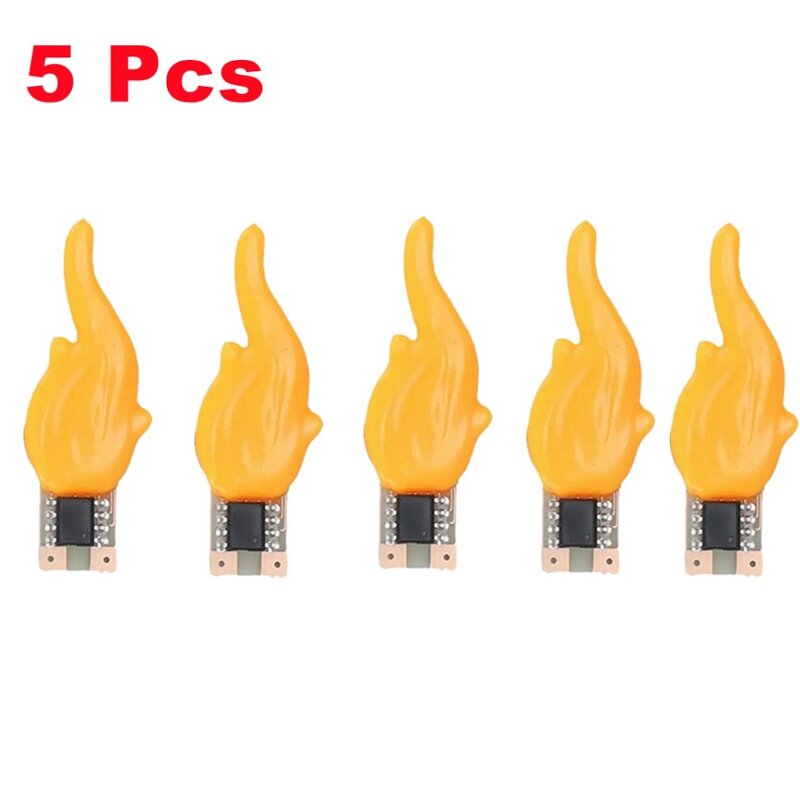 3V Led Cob Flash Candles Edison Flame LED Filament 2200K Diode Birthday Party Decoration Light Bulb Accessories Candle Light DIY