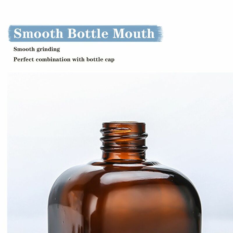 Home Office tragbare ätherische Öl Reise nachfüllbare Flasche nachfüllbare Zubehör braune Sprüh flasche Glasbehälter