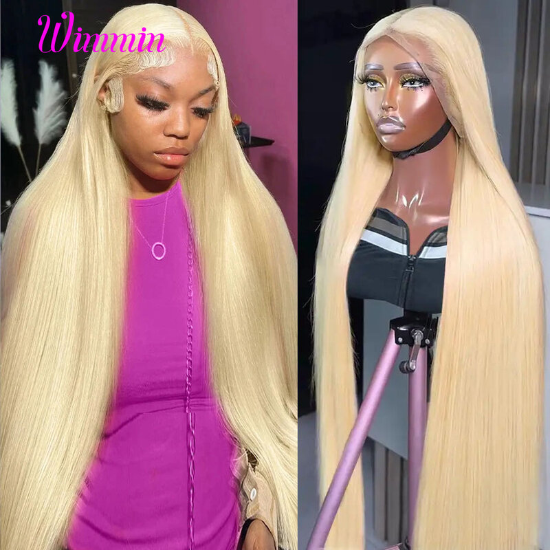 613 Lace Front Wigs 13x6 HD Lace Wig Straight Human Hair 613 Blonde 13x6 HD Lace Frontal Wigs 360 Full Lace Wig Human Hair